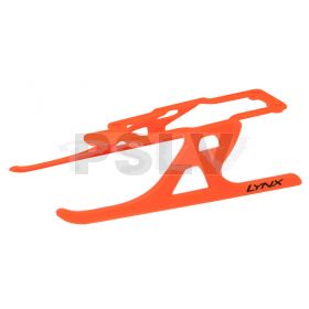 LX0667  Lynx Heli Innovations Ultraflex Landing Gear Orange 130X  